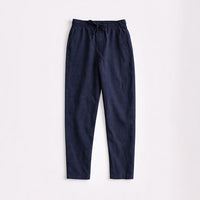 Pantalon de survêtement fuselé pour homme avec cordon de serrage à la taille et poches latérales