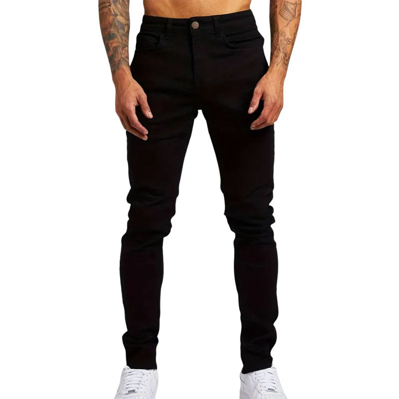 Herren Slim Fit Jeans Casual