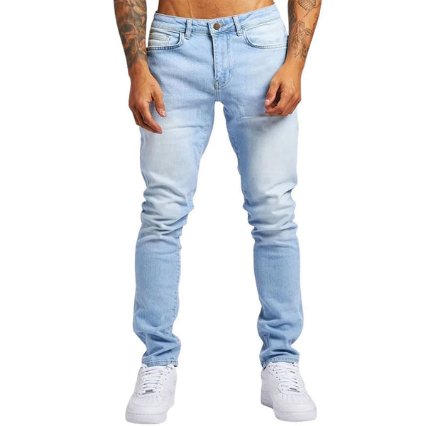 Herren Slim Fit Jeans Casual