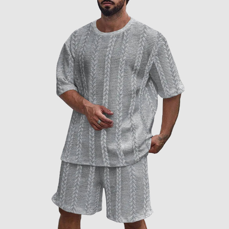 Urban Trainingsanzug Set Herren Regular Fit Freizeit Sport
