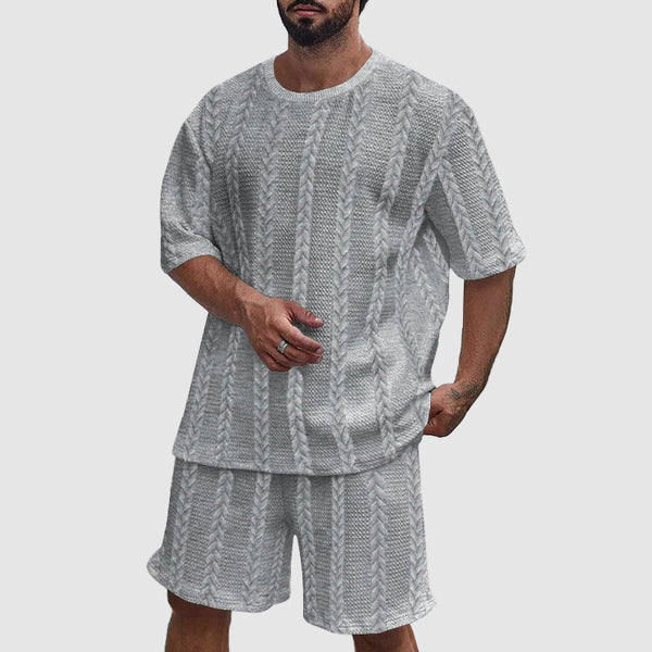 Urban Trainingsanzug Set Herren Regular Fit Freizeit Sport
