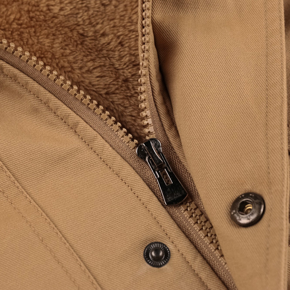 Rupert | Herren Fleecegefütterte Kapuzenfeldjacke