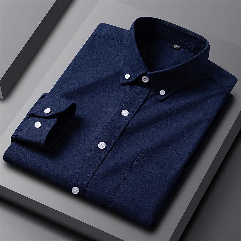 Klassisches Oxford-Hemd für Herren in elegantem, lässigem Stil