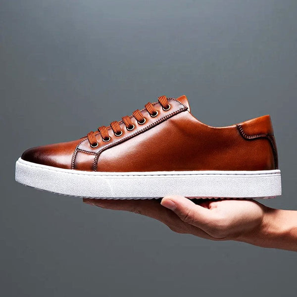 Elegante Herren Schuhe aus veganem Leder im klassischen Old-Money-Stil