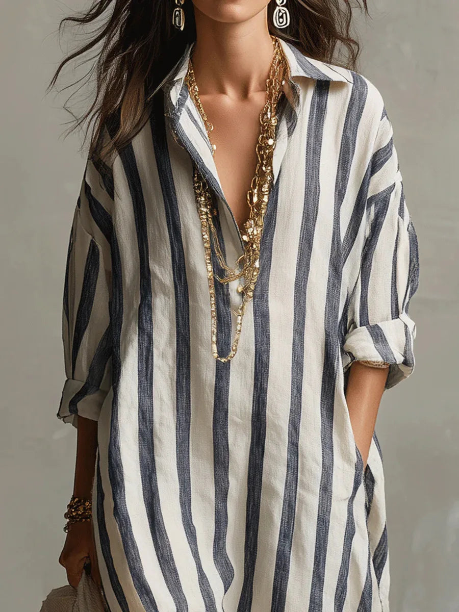 Damen Sommerkleid Relaxed Fit Casual Sommer