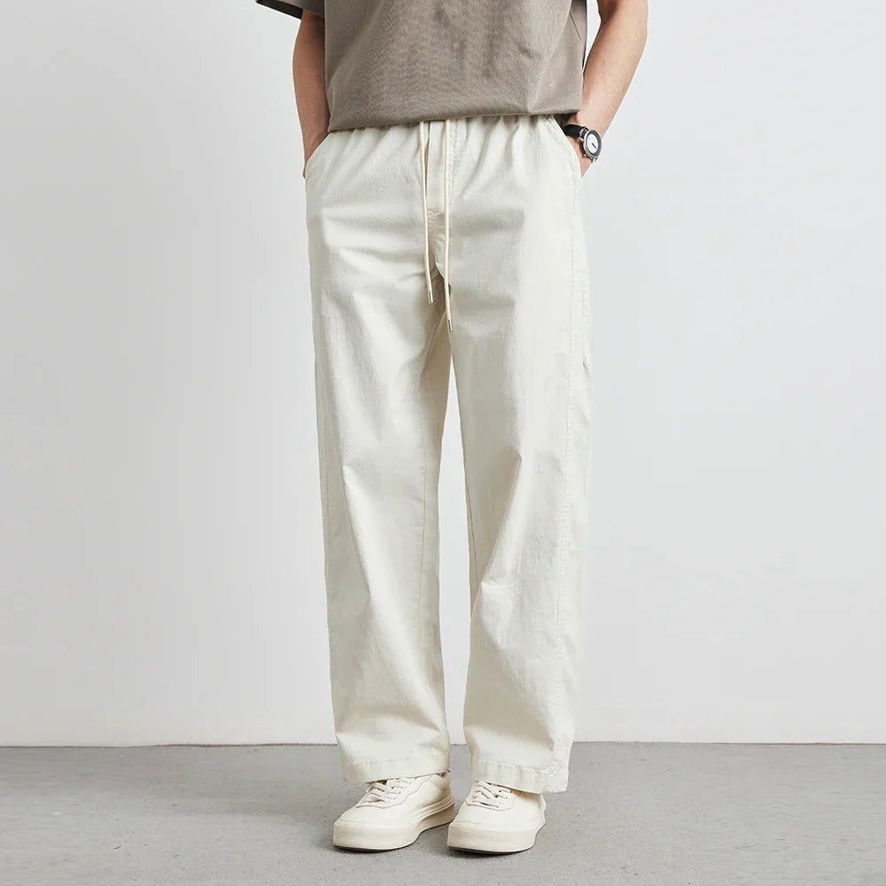 Hose Damen Relaxed Fit Freizeit mit Kordelzugbund