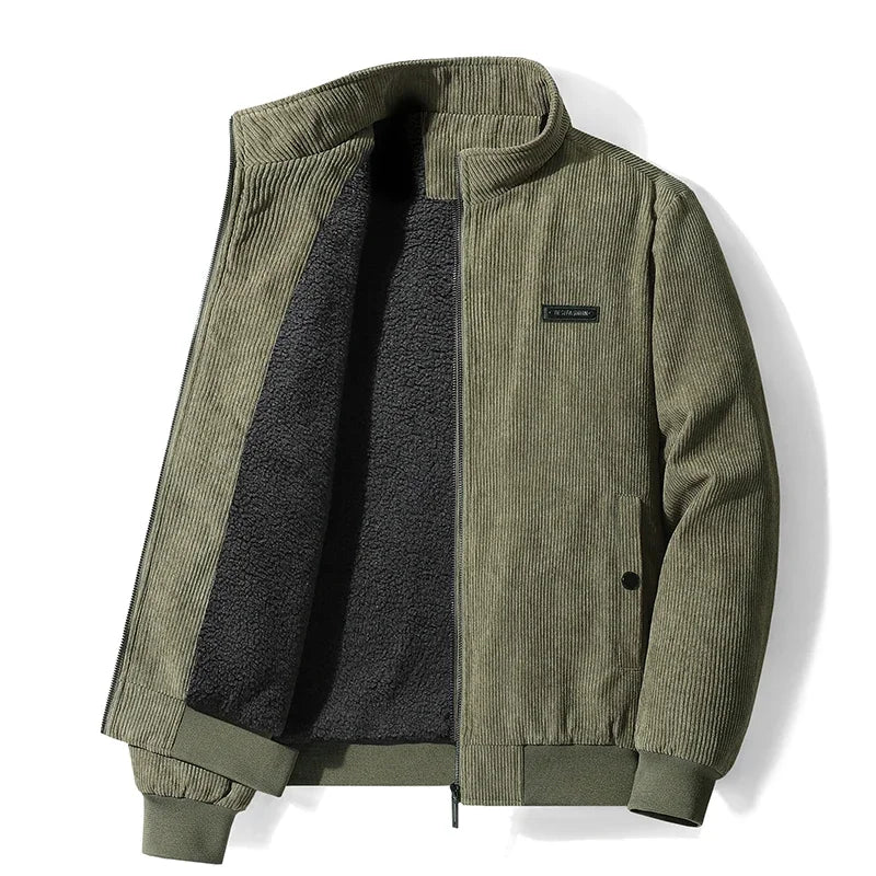 Herren Cordjacke Freizeit Herbst
