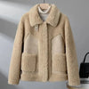 Damen Fleecejacke Oversize Freizeit Winter Warm