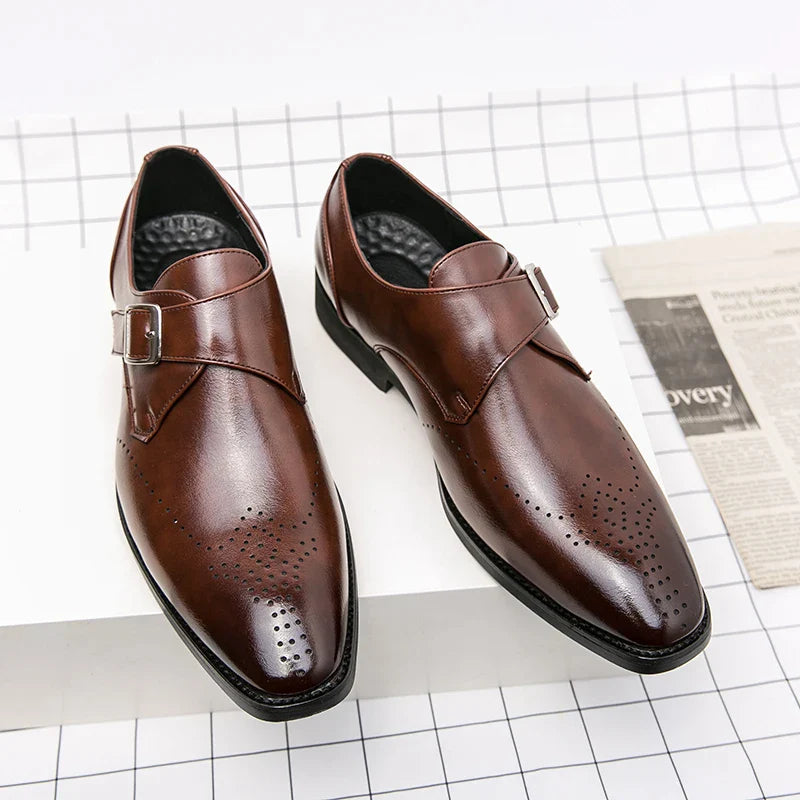 Monk-Strap Anzugschuhe Herren Elegant Business