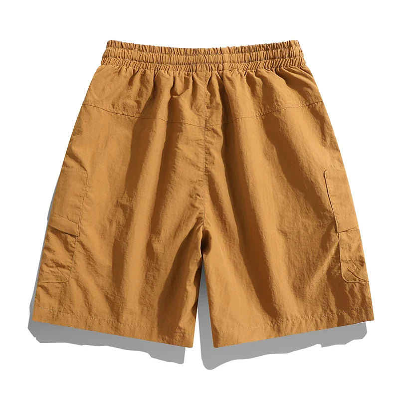 Herren Cargo-Shorts Regular Fit Freizeit Sommer