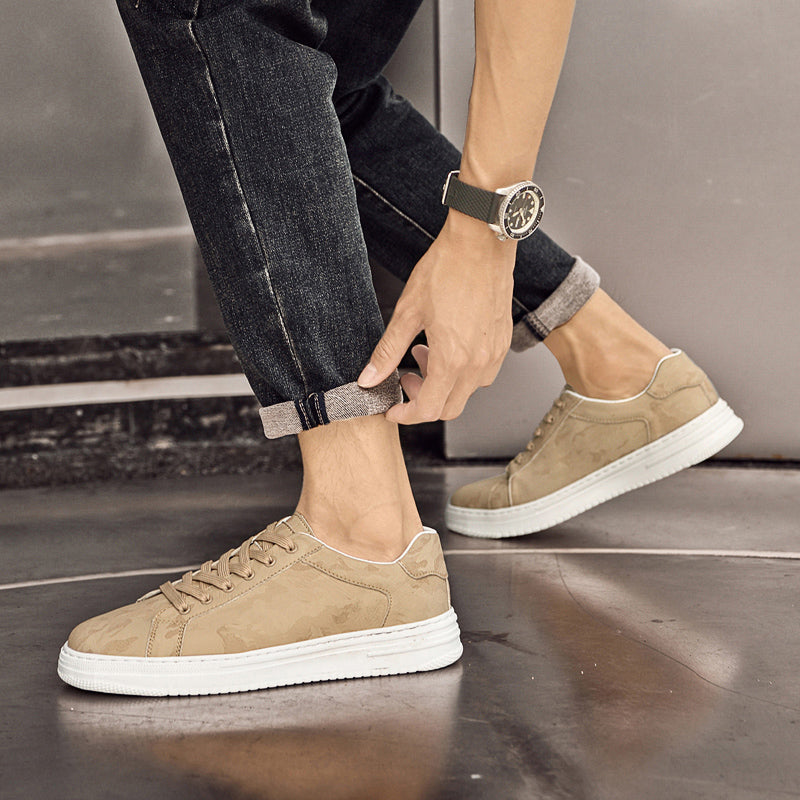 Leder Sneakers für Herren im eleganten, vielseitigen Design