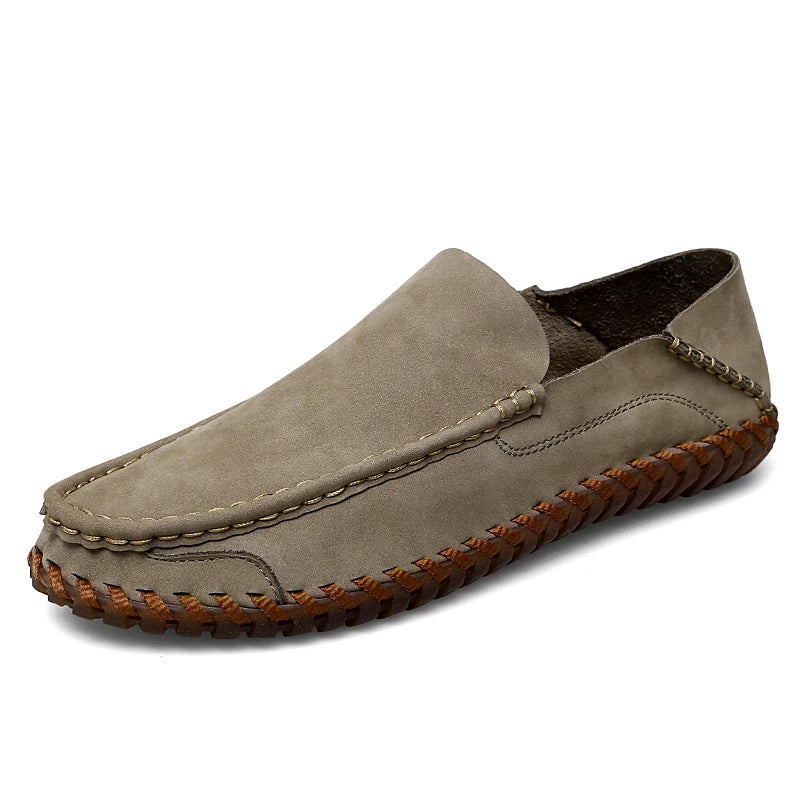 Elegante Leder-Loafer für Herren – Atmungsaktive und rutschfeste Alltagsschuhe