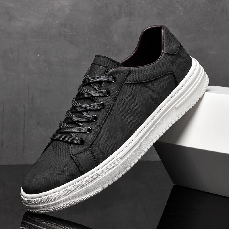 Leder Sneakers für Herren im eleganten, vielseitigen Design