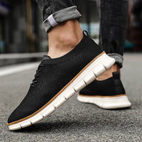 Herren Strick Sneaker Regular Fit Freizeit Ultraleicht
