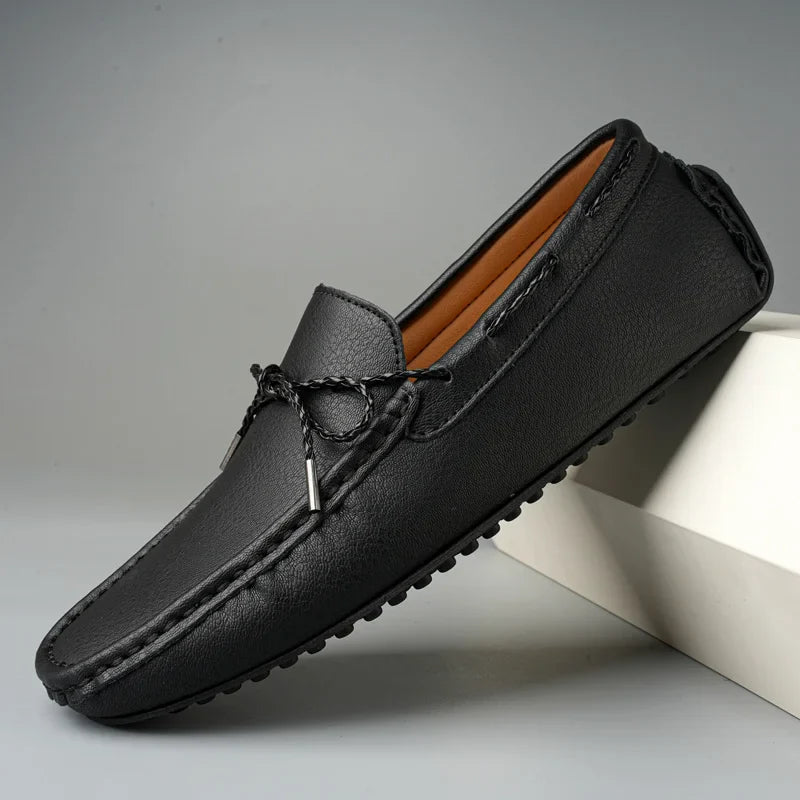 Veganes Leder Slipper Herren Regular Fit Freizeit