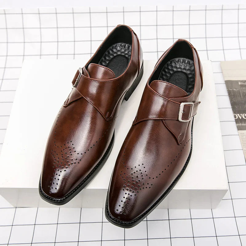 Monk-Strap Anzugschuhe Herren Elegant Business