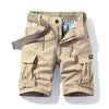 Cargo-Shorts Herren Regular Fit Freizeit Sommer