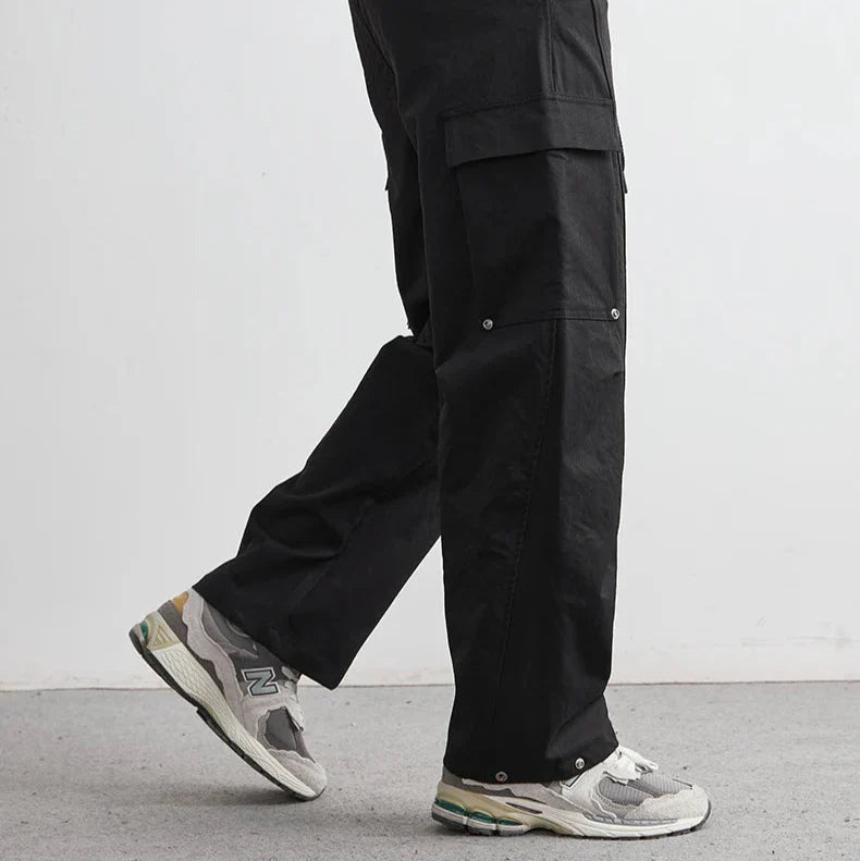 Herren Cargo-Hose Relaxed Fit Streetwear Freizeit