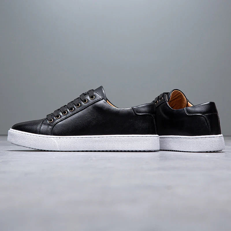 Elegante Herren Schuhe aus veganem Leder im klassischen Old-Money-Stil