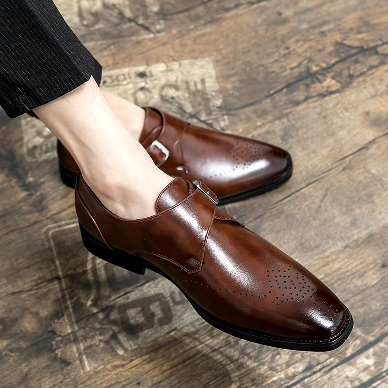 Monk-Strap Anzugschuhe Herren Elegant Business