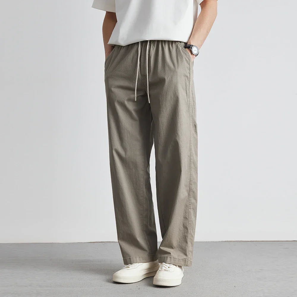 Hose Damen Relaxed Fit Freizeit mit Kordelzugbund