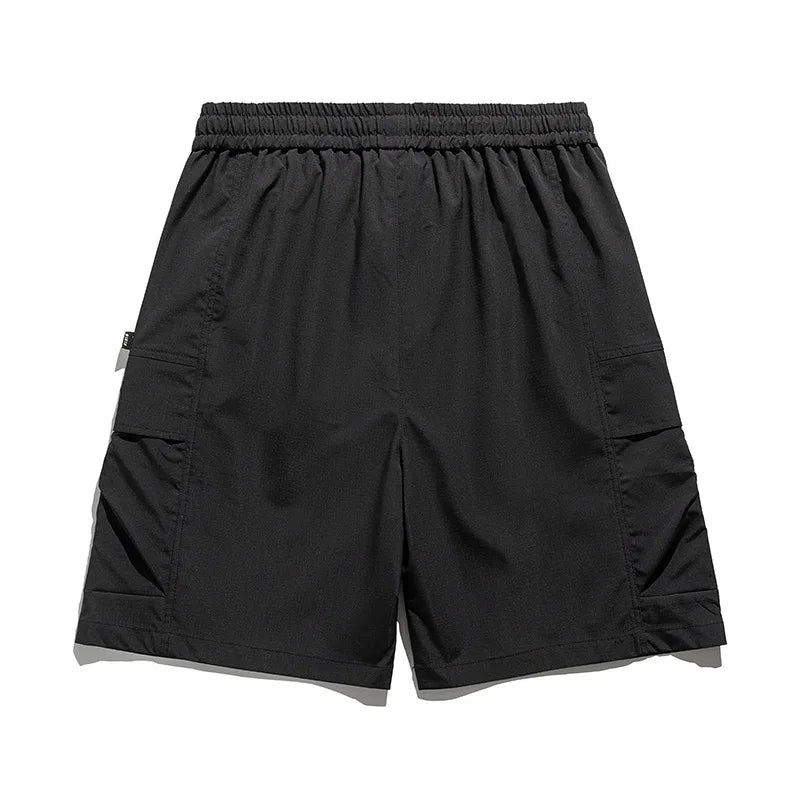 Cargo-Shorts Herren Regular Fit Freizeit Sommer
