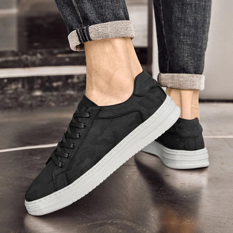 Leder Sneakers für Herren im eleganten, vielseitigen Design