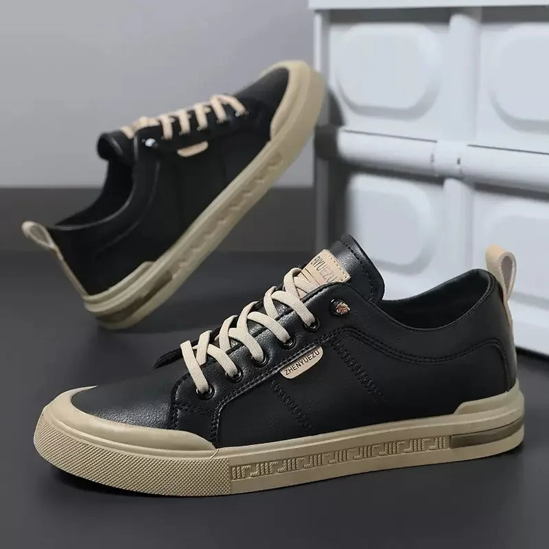 Sneaker Damen Casual Zweifarbiger Look
