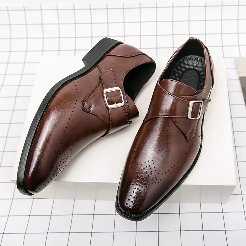 Monk-Strap Anzugschuhe Herren Elegant Business