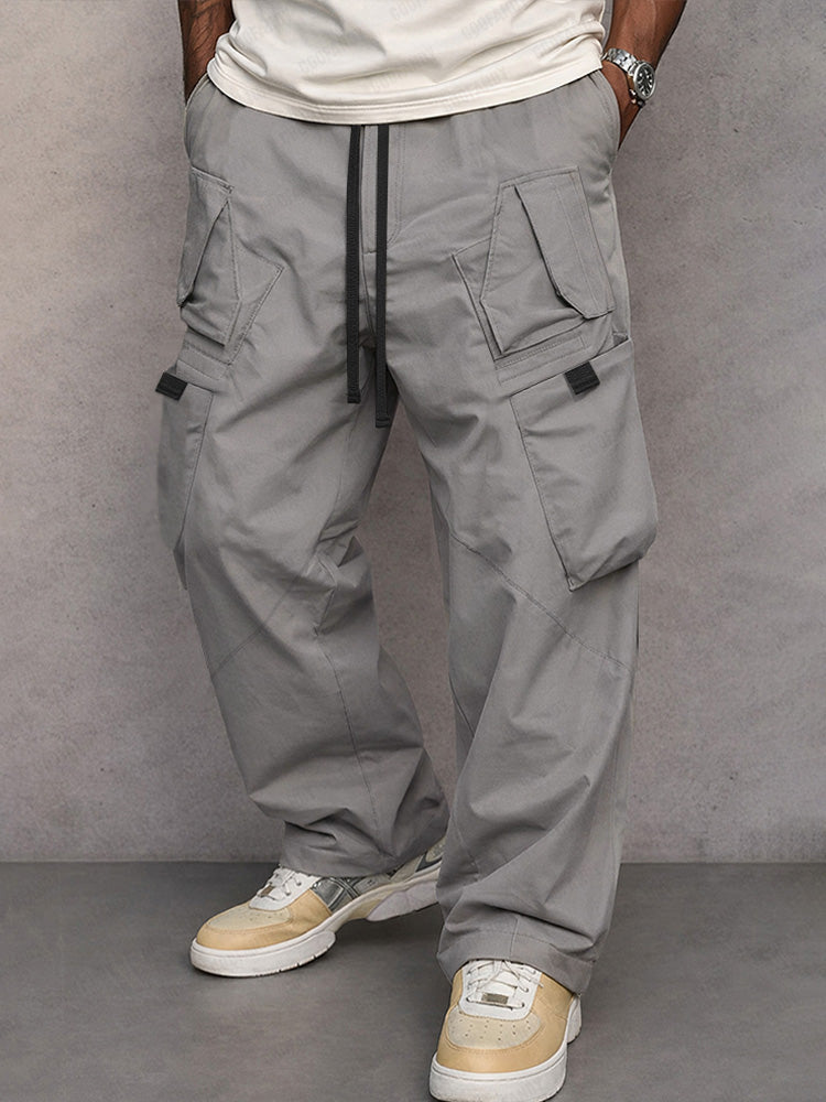 Cargo-Hose Herren im Utility-Stil mit elastischem Bund und Taschen
