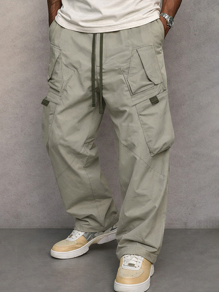 Cargo-Hose Herren im Utility-Stil mit elastischem Bund und Taschen