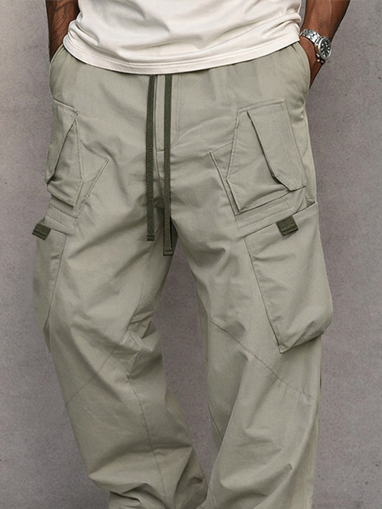 Cargo-Hose Herren im Utility-Stil mit elastischem Bund und Taschen