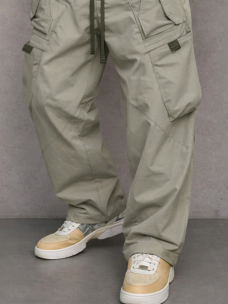 Cargo-Hose Herren im Utility-Stil mit elastischem Bund und Taschen