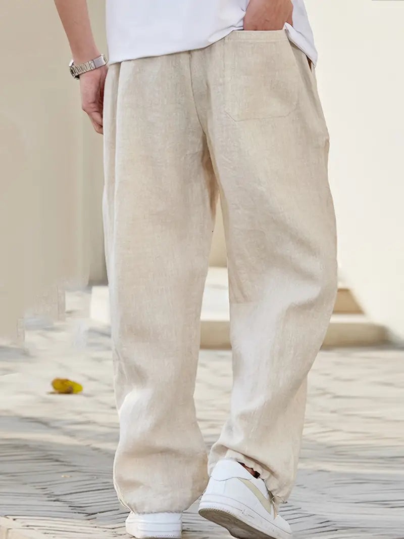 Herren Baggy Stoffhose für lässige Anlässe