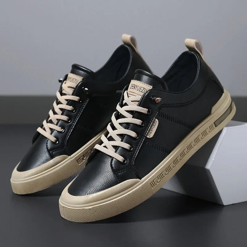 Sneaker Damen Casual Zweifarbiger Look