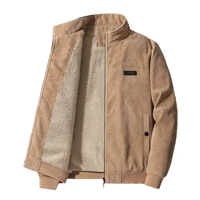 Herren Cordjacke Freizeit Herbst