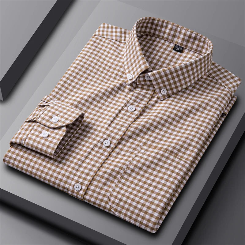Klassisches Oxford-Hemd für Herren in elegantem, lässigem Stil