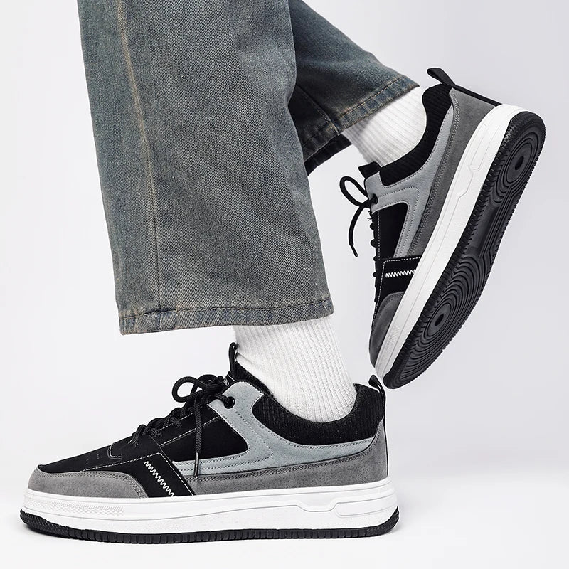 Sneaker Herren Vintage Leicht Gepolstert Freizeit