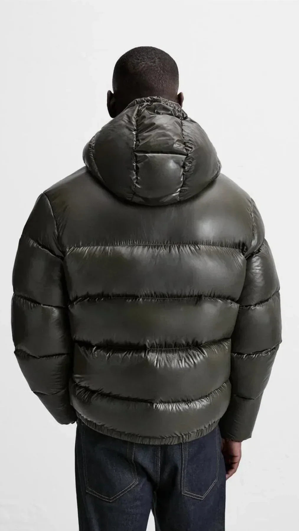 Lux I Herren Winterjacke Kapuze Regular Fit Winter Freizeit