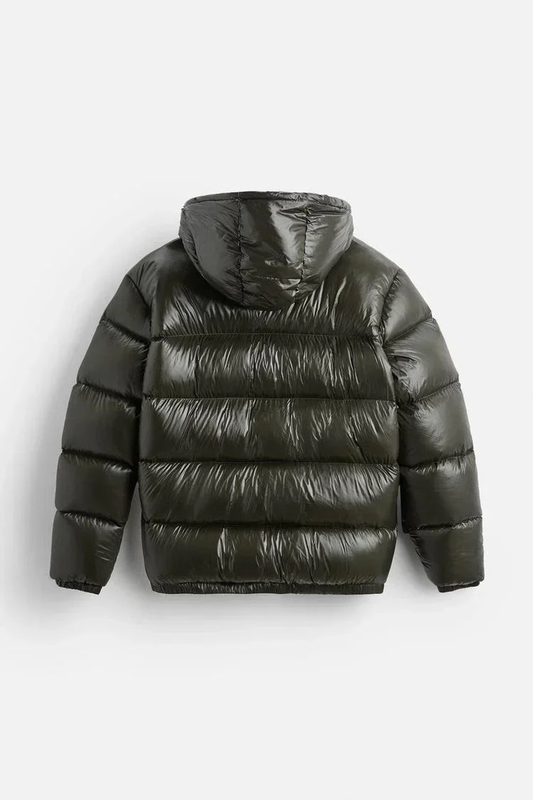 Lux I Herren Winterjacke Kapuze Regular Fit Winter Freizeit