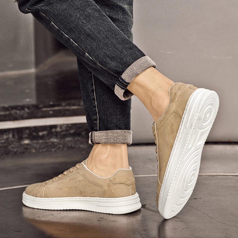 Leder Sneakers für Herren im eleganten, vielseitigen Design