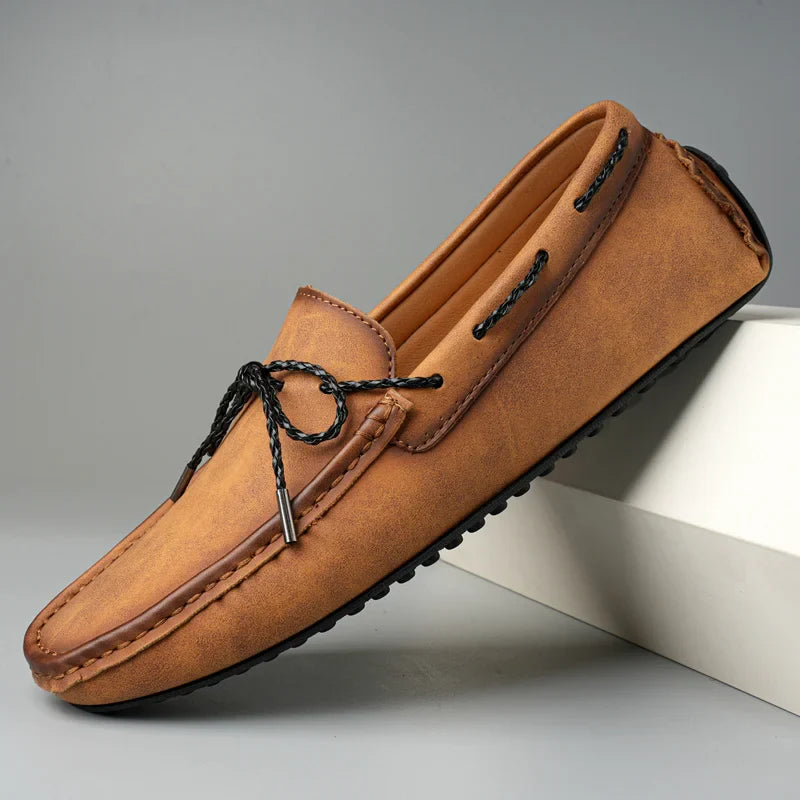 Veganes Leder Slipper Herren Regular Fit Freizeit