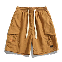 Herren Cargo-Shorts Regular Fit Freizeit Sommer