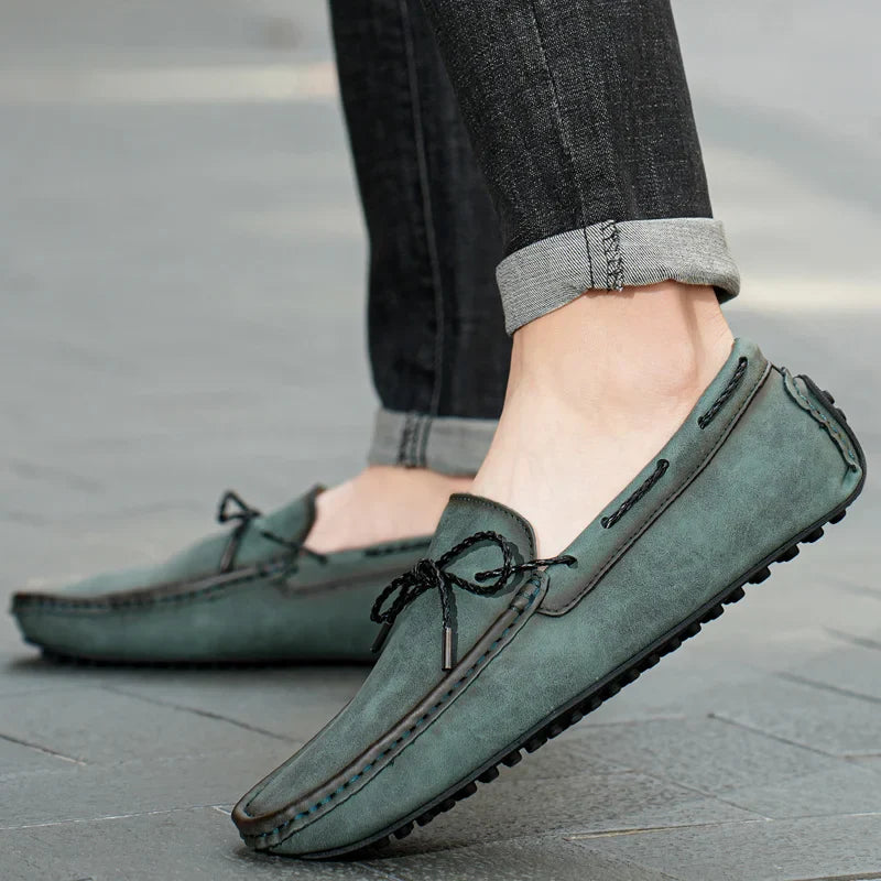 Veganes Leder Slipper Herren Regular Fit Freizeit