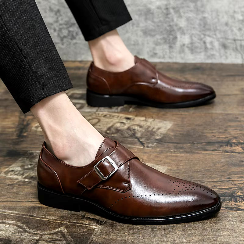 Monk-Strap Anzugschuhe Herren Elegant Business