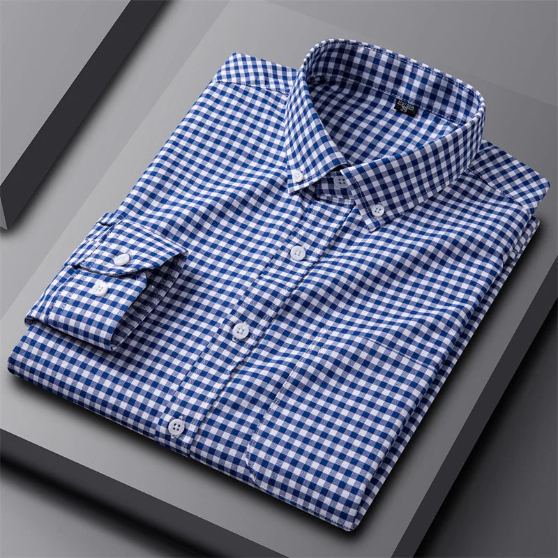 Klassisches Oxford-Hemd für Herren in elegantem, lässigem Stil