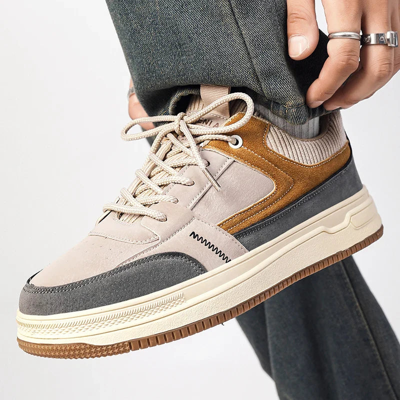 Sneaker Herren Vintage Leicht Gepolstert Freizeit