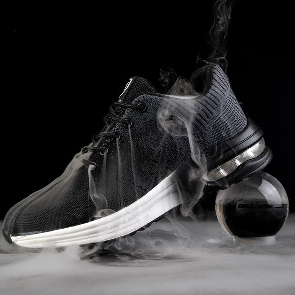 Damen Sicherheitsschuhe Herbst Rutschfest Stahlkappe Kevlar