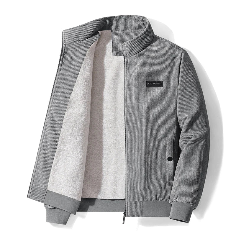 Herren Cordjacke Freizeit Herbst