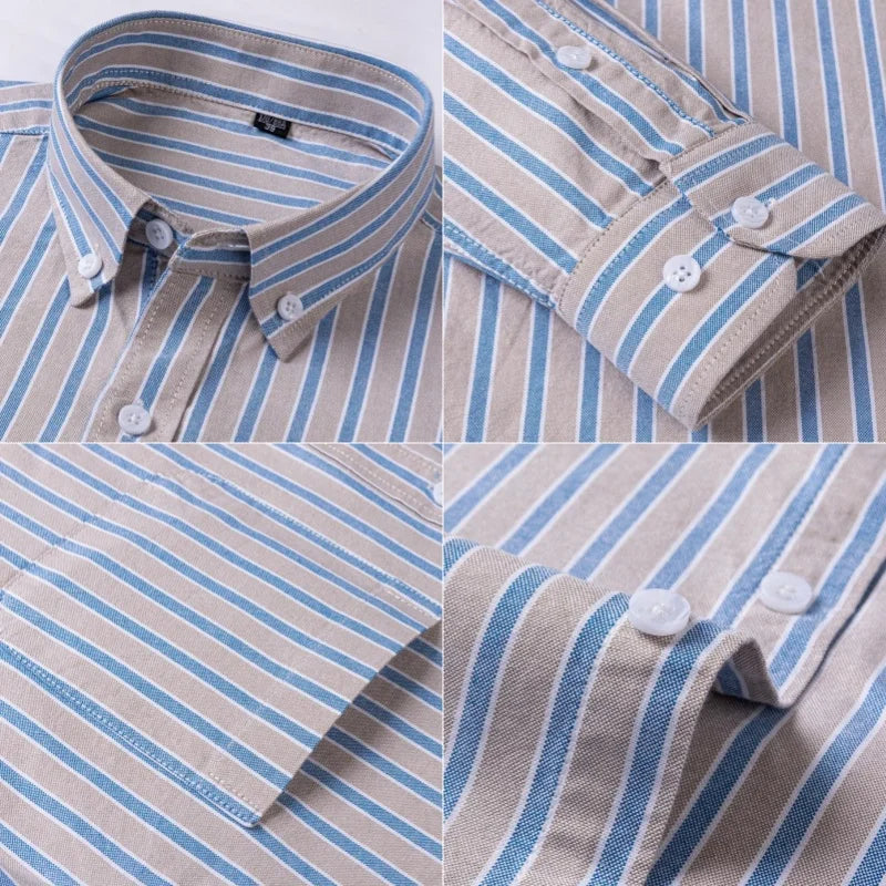 Klassisches Oxford-Hemd für Herren in elegantem, lässigem Stil